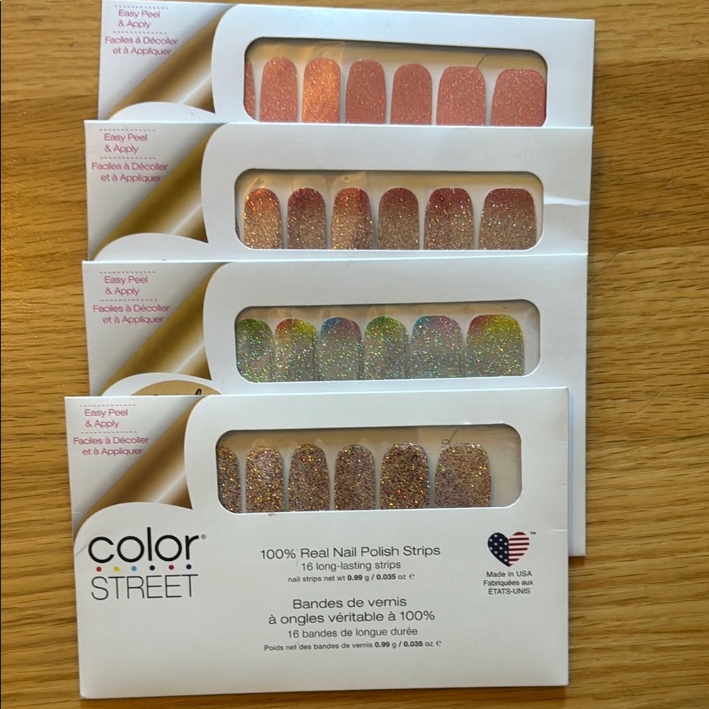 Color Street Nail Polish Strips Set